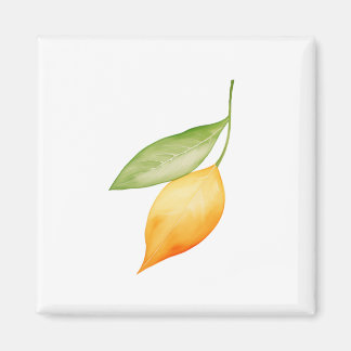 Orange Leaf Magnet
