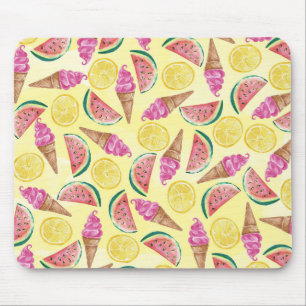 Orange Leaf Mousepad
