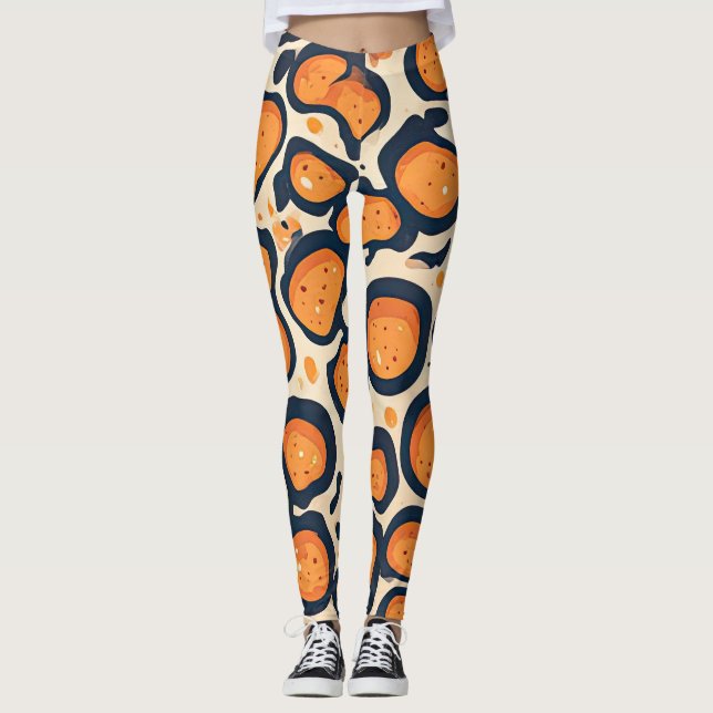 Orange Leggings (Vorderseite)