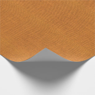 Orange Leinwand-Beschaffenheit Geschenkpapier