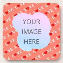 Orange LIEBE Heart