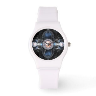 Orange Light Armbanduhr