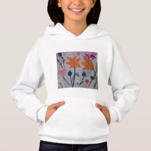 Orange Lilies Sweat - shirt à capuche