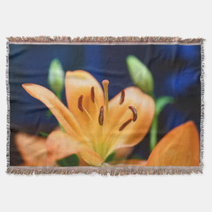 Orange Lilly Blume Blosso Decke