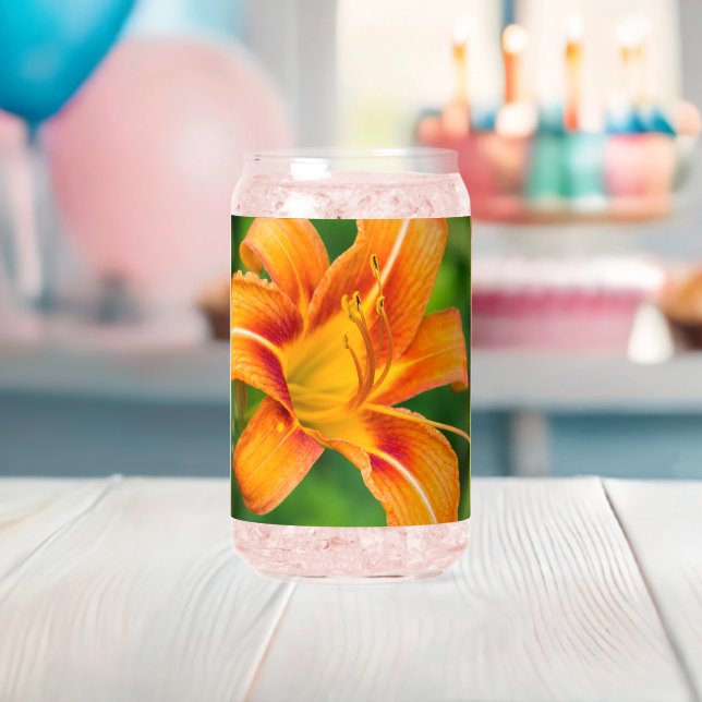 Orange Lily Dosenglas (Insitu (Baby Party))