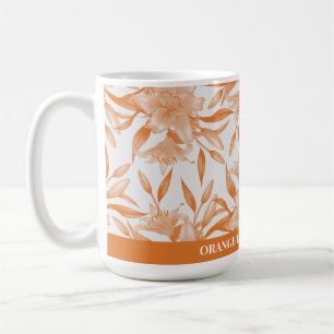 ORANGE LILY FLOWER SIGNIFIE MUG
