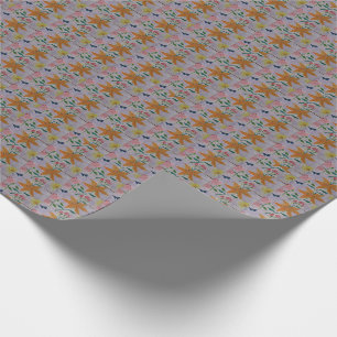 Orange Lily Geschenkpapier