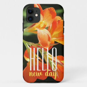 Orange Lily Hello New Day Case-Mate iPhone Hülle