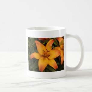 Orange Lily Kaffeetasse