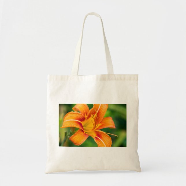 Orange Lily Tragetasche (Vorne)