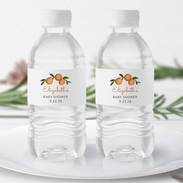 Orange Little Süsse Citrus Baby Dusche (Von Creator hochgeladen)