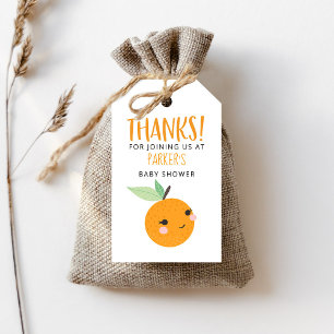 Orange Little Süsse Citrus Vielen Dank Geschenkanhänger