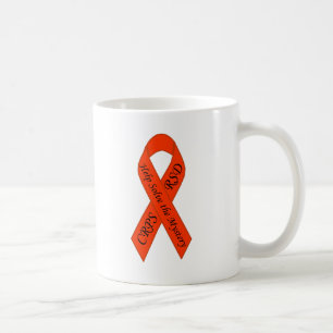 Orange lösen das Geheimnis-Band Kaffeetasse
