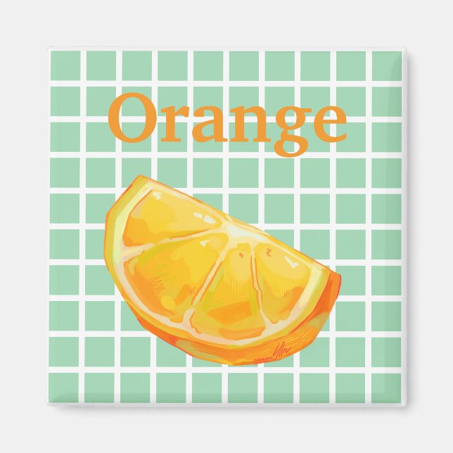 Orange Magnet (Vorne)