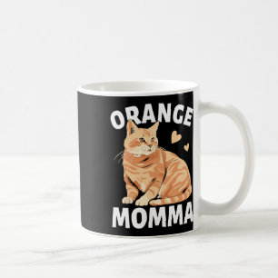 Orange Mamma Cat Niedlich Cat Lovers Kaffeetasse