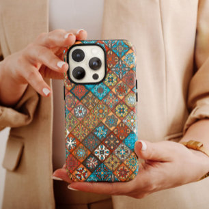 Orange Mandala Ethnic   iPhone 14 Case-Mate Hülle