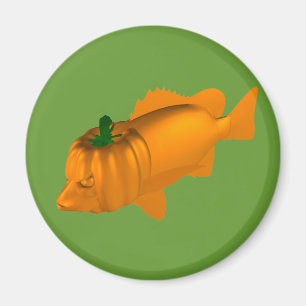 Orange Mangrove Jack Magnet