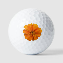 Orange Marigold Blume Golfball
