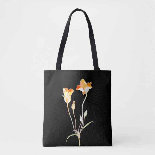 Orange Mariposa Tulip Tasche (Vorderseite)