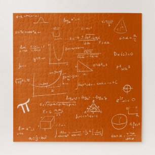 Orange mathematische Formeln und Gleichungen