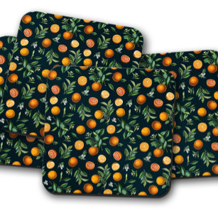 Orange Medley Fruit Untersetzer   Obst Untersetzer