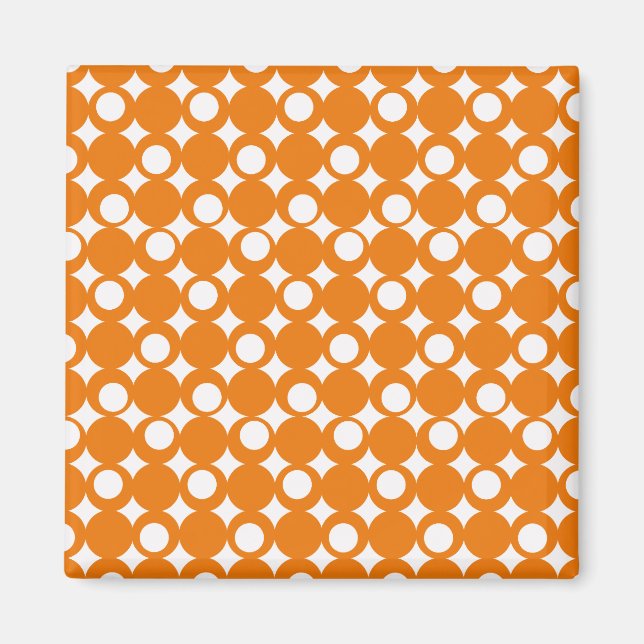 Orange Mod Ball Design @ Emporio Moffa Magnet (Vorne)