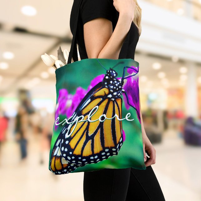 Orange Monarch Butterfly Entdecken Sie Script Mode Tasche (Von Creator hochgeladen)