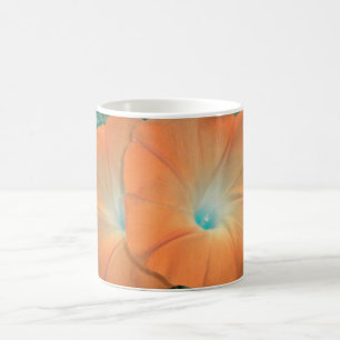 Orange Morning Glory Duo Tasse