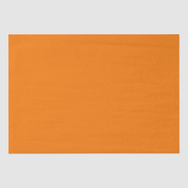 Orange no.1, Orange Tissue Paper Seidenpapier (Vorderseite)