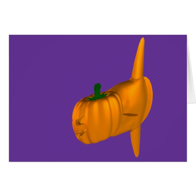 Orange Ocean Sunfish (Vorderseite (Horizontal))