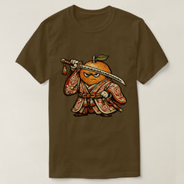Orange Offizier — Lustiger Frucht-Hochrangiger Sam T-Shirt