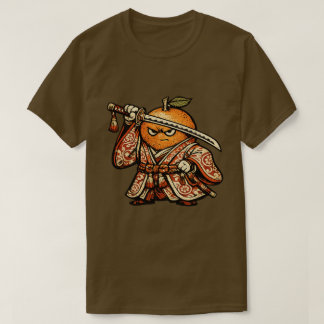 Orange Offizier — Lustiger Frucht-Hochrangiger Sam T-Shirt