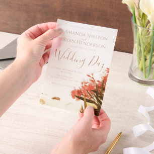 Orange Oleander Blume am Strand Hochzeit