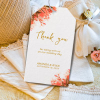 Orange Oleander Blume on Beach Wedding Danke