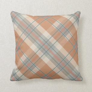 Orange + oreiller Turquoise à lancer