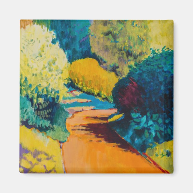 Orange Path Magnet (Vorne)