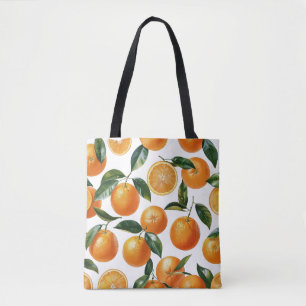 Orange Pattern Tasche