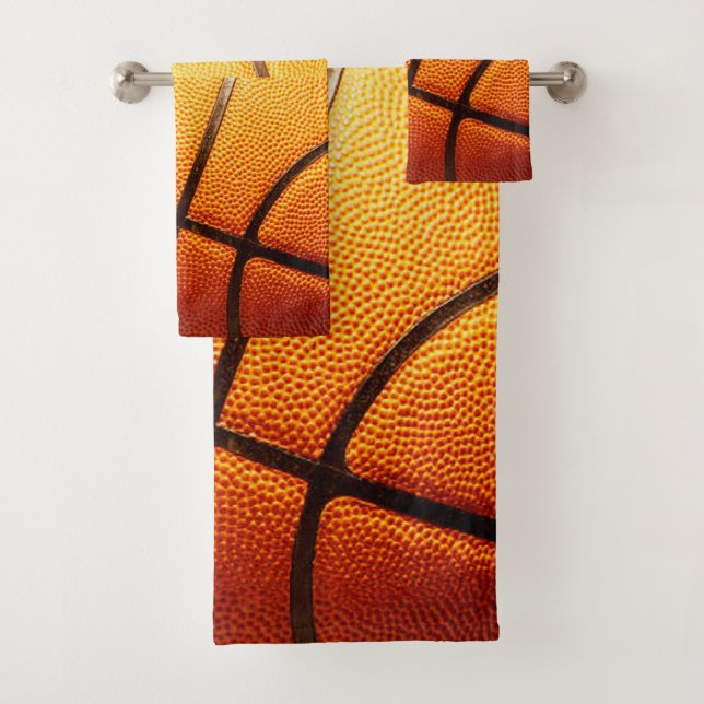 Orange Pimply Basketball, Badetücher Set (Insitu)