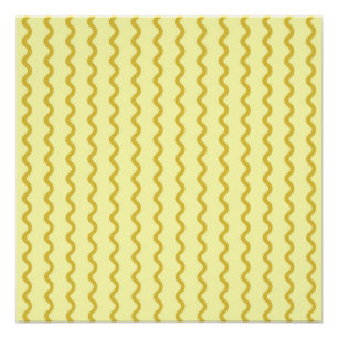 Orange Pink Abstrakt Stripe Groovy Spring Poster