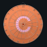 Orange Pink Monogram, erste moderne, benutzerdefin Dartscheibe<br><div class="desc">Entwickelt mit einer benutzerdefinierten Monogramm Initial Text Vorlage in rosa orange Farben! Sie können die Farben und Initialen nach Belieben ändern! Macht ein tolles Geschenk oder Party Gutes für Geburtstage,  Hochzeiten,  Brautduschen,  Bachelorette Party und mehr!</div>