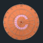 Orange Pink Monogram, erste moderne, benutzerdefin Dartscheibe<br><div class="desc">Entwickelt mit einer benutzerdefinierten Monogramm Initial Text Vorlage in rosa orange Farben! Sie können die Farben und Initialen nach Belieben ändern! Macht ein tolles Geschenk oder Party Gutes für Geburtstage,  Hochzeiten,  Brautduschen,  Bachelorette Party und mehr!</div>