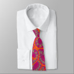 Orange Pink Paisley Peacock Colors Wedding Krawatt Krawatte<br><div class="desc">Pink Coral Orange Yellow Mehndi Indian Paisley Vintag Peacock Wedding Party Krawatte Für die Typ. Vater der Braut, Vater des Grooms, Trauzeuge, Trauzeuge und Bräutigam. Rosa Himbeere Coral Orange und Gelb Retro Paisley Wedding Design. Vintag Inspiriert Paisley Ästhetik Mehndi Indian Paisley Wedding Krawatte. Auch perfekt für die Art Deko Art...</div>