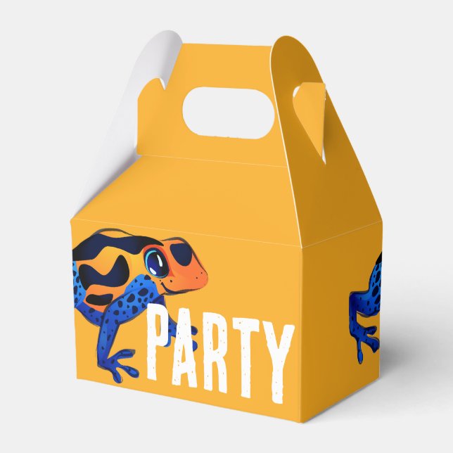 Orange Poison Dart Frosch Geschenkboxen Geschenkschachtel (Vorderseite)