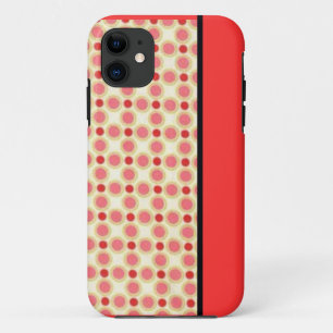 Orange Polka Dot iPhone Case