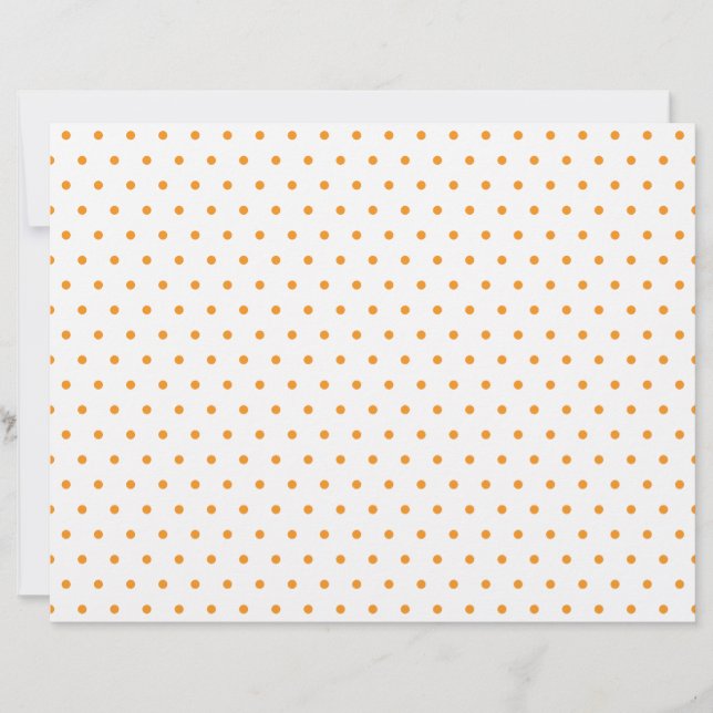 Orange Polka Dots Preppy Crafts Multi-Use (Vorderseite)