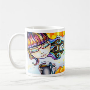 Orange Pop-Tasse Kaffeetasse