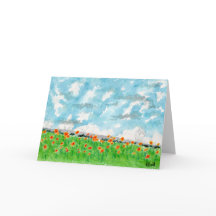 Orange Poppies