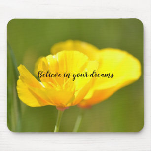 Orange Poppies Mousepad