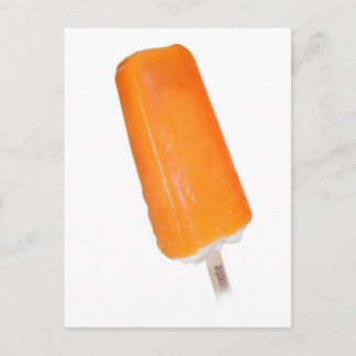 Orange Popsicle Postkarte