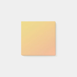 Orange Post-it Klebezettel